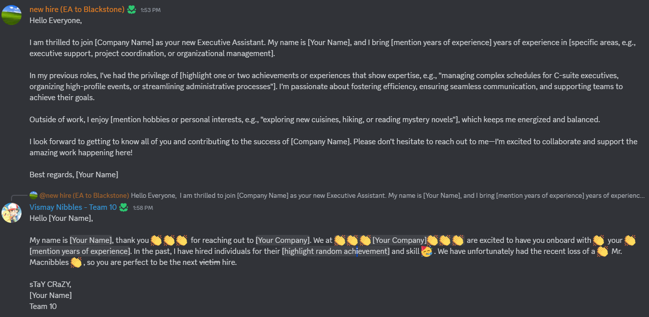 The one the only, MacNibbles. Chatting with us in discord.