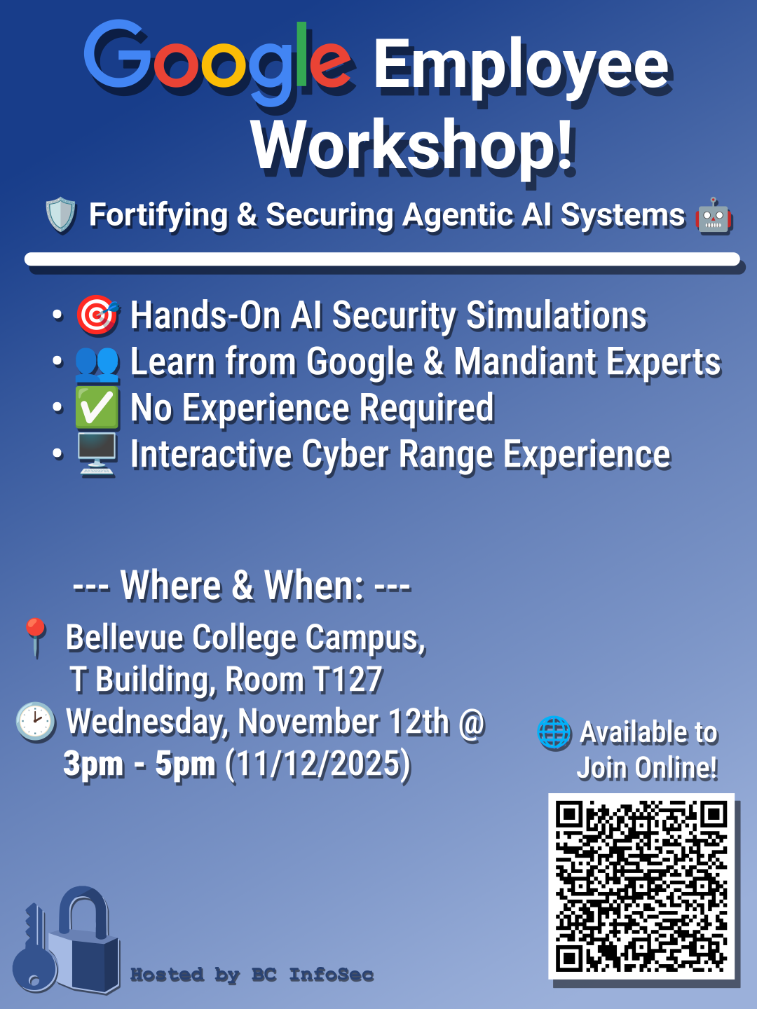 Google Engineer Visit Poster